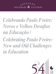 					Ver N.º 54 (2019): Celebrando Paulo Freire: novos e velhos desafios na educação 
				