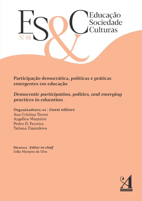 					Ver N.º 61 (2022): Participação democrática, políticas e práticas emergentes em educação
				